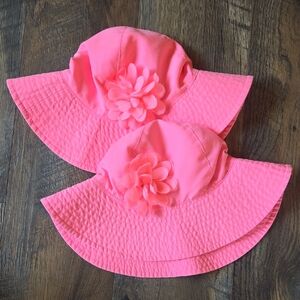 Toddler Carters Bucket/Swim Pink Hats